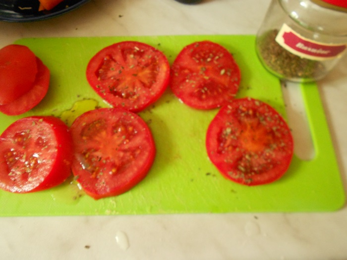 Salata Caprese cu miez de lapte