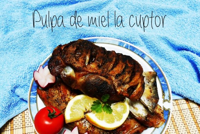 Pulpa de miel la cuptor