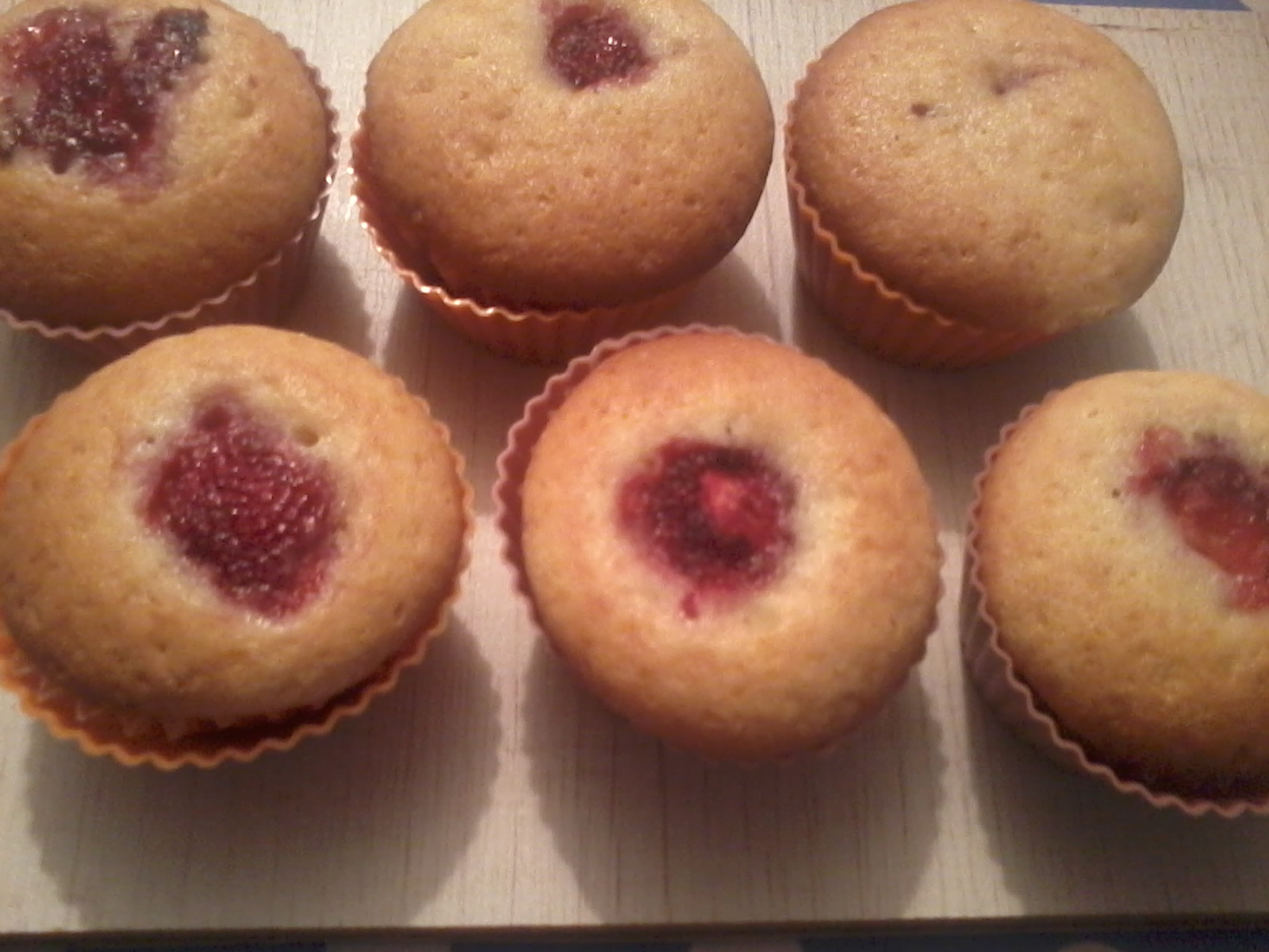 Muffins cu capsune