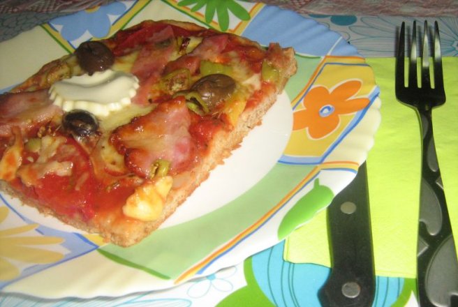 Pizza cu miez de lapte