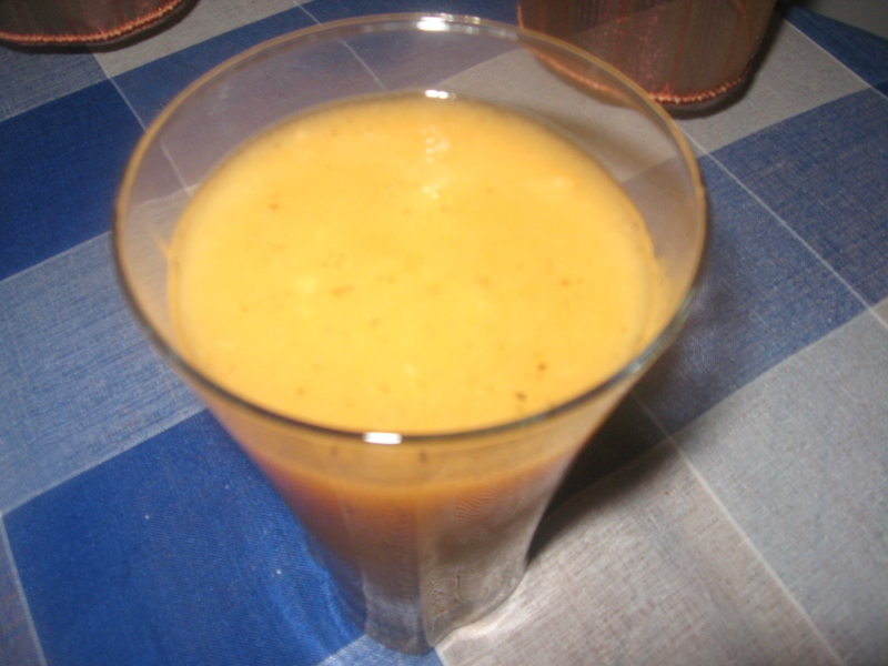 Smoothie de pepene galben