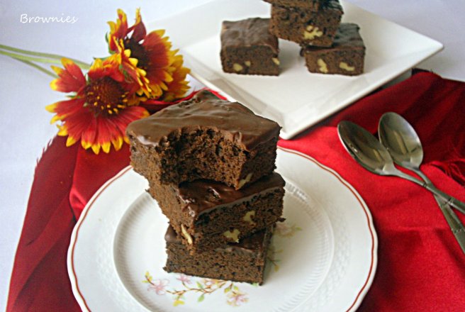 Brownies cu nuci