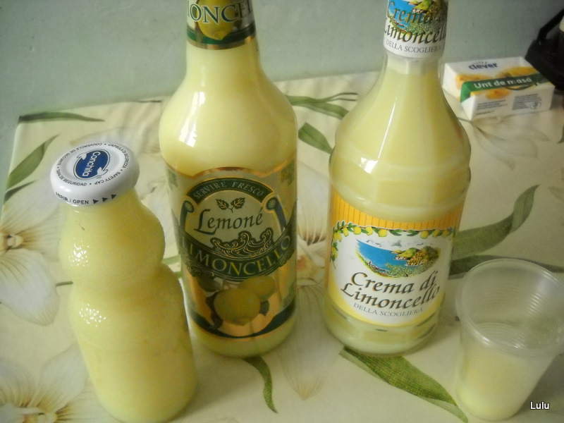 Crema de limoncello