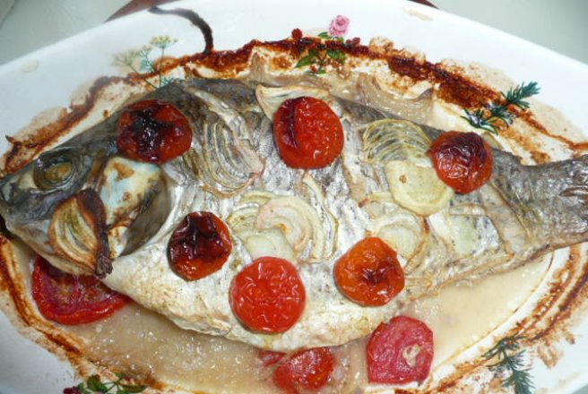 Peste Tilapia la cuptor cu legume