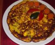 Frittata (Omleta) cu sunca si cascaval-6