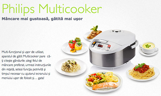 Reteta video: Paste cu pesto, prosciutto si Parmesan  - Philips Multicooker