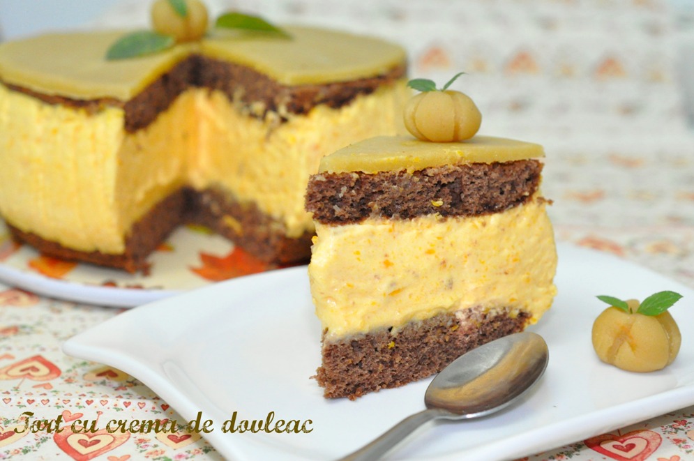 Tort cu crema de dovleac