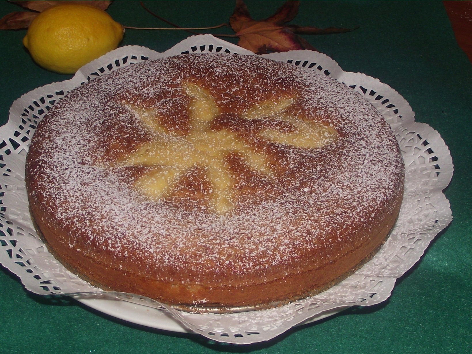 Tort cu crema de lamaie