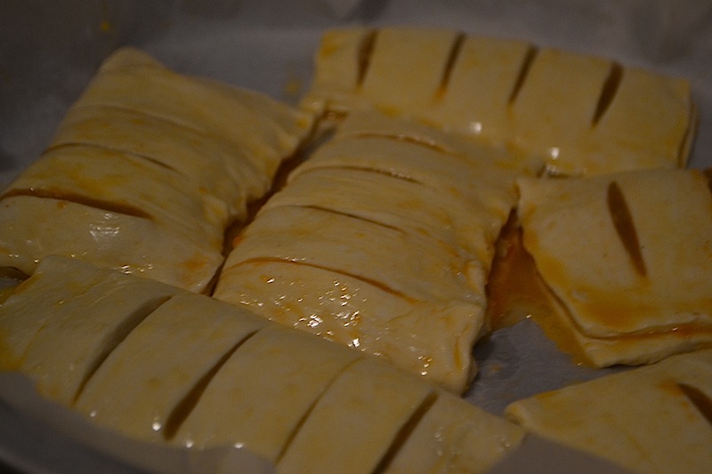 Strudel cu dovleac si nuci