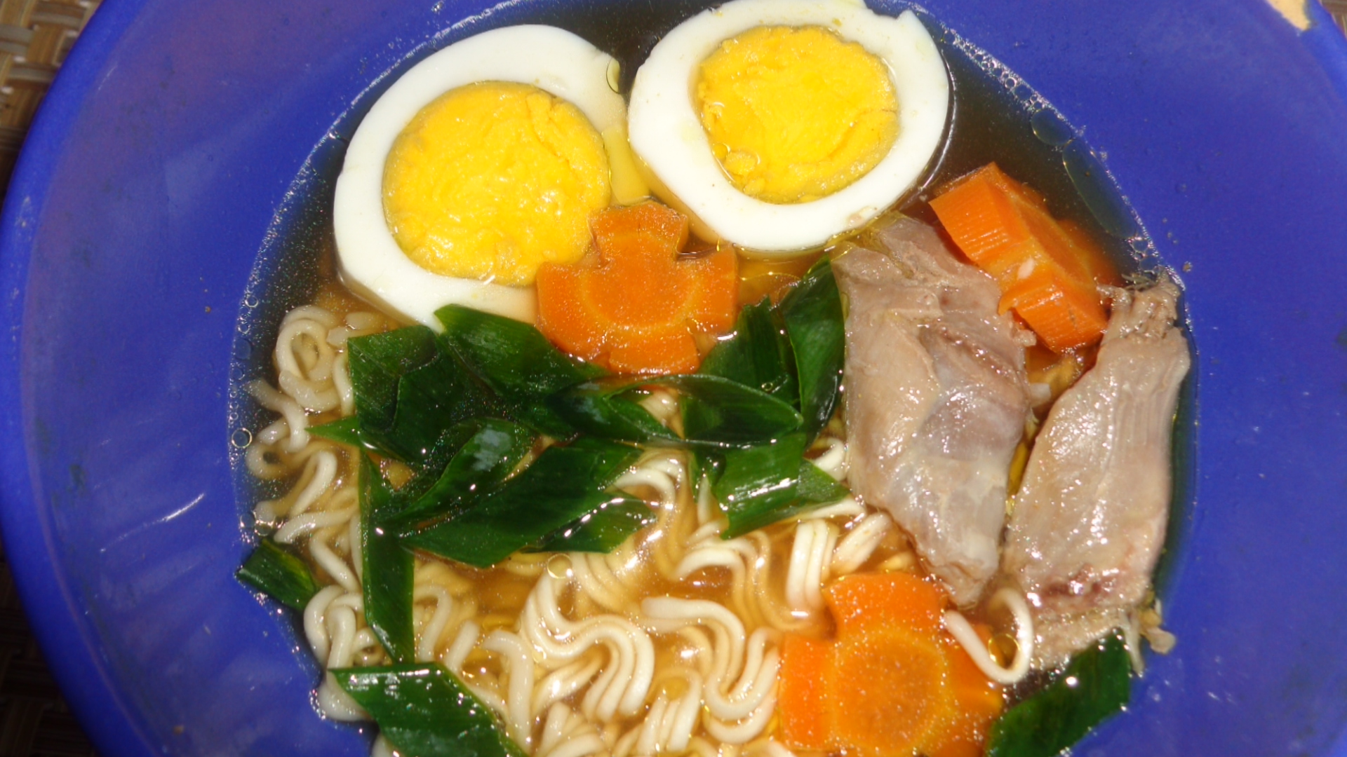 Ramen  cu carne de rata (supa  japoneza)