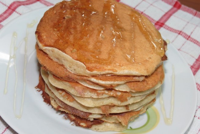 Pancakes cu banane