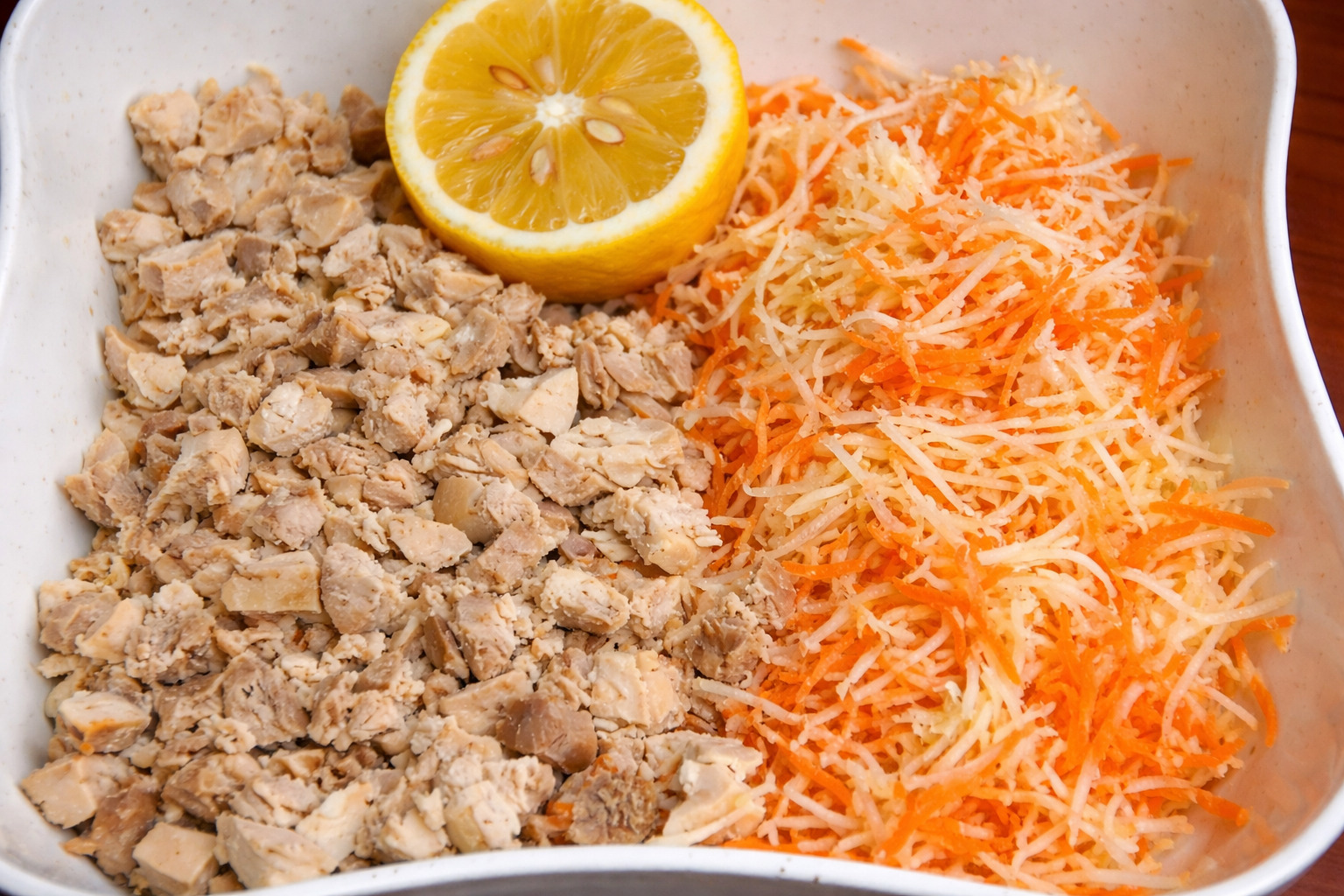 Midinette cu pui si telina