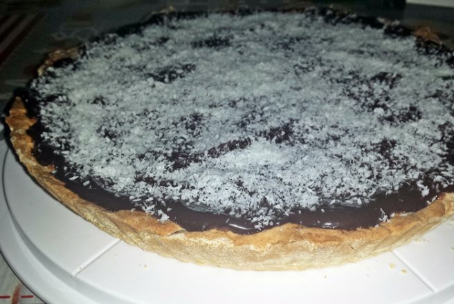 Tarta cu crema de gris si ciocolata