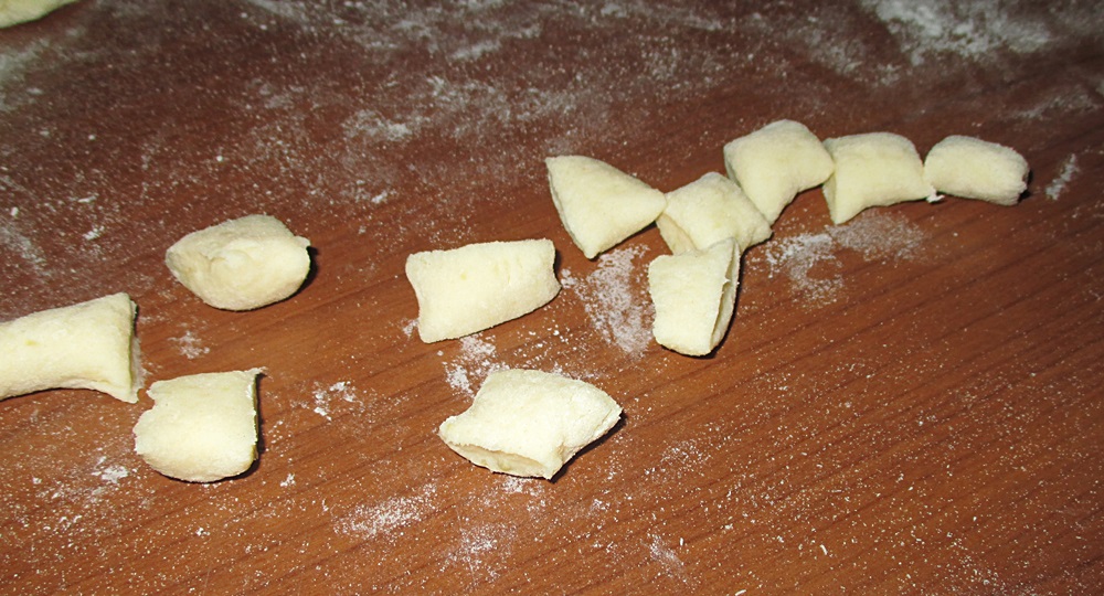 Gnocchi in sos cu gorgonzola