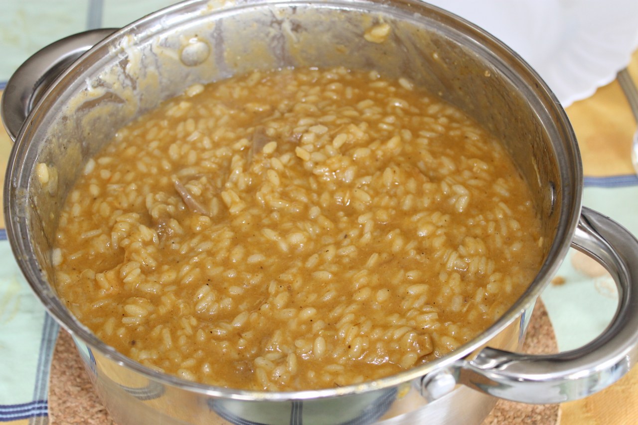 Curry risotto cu pui