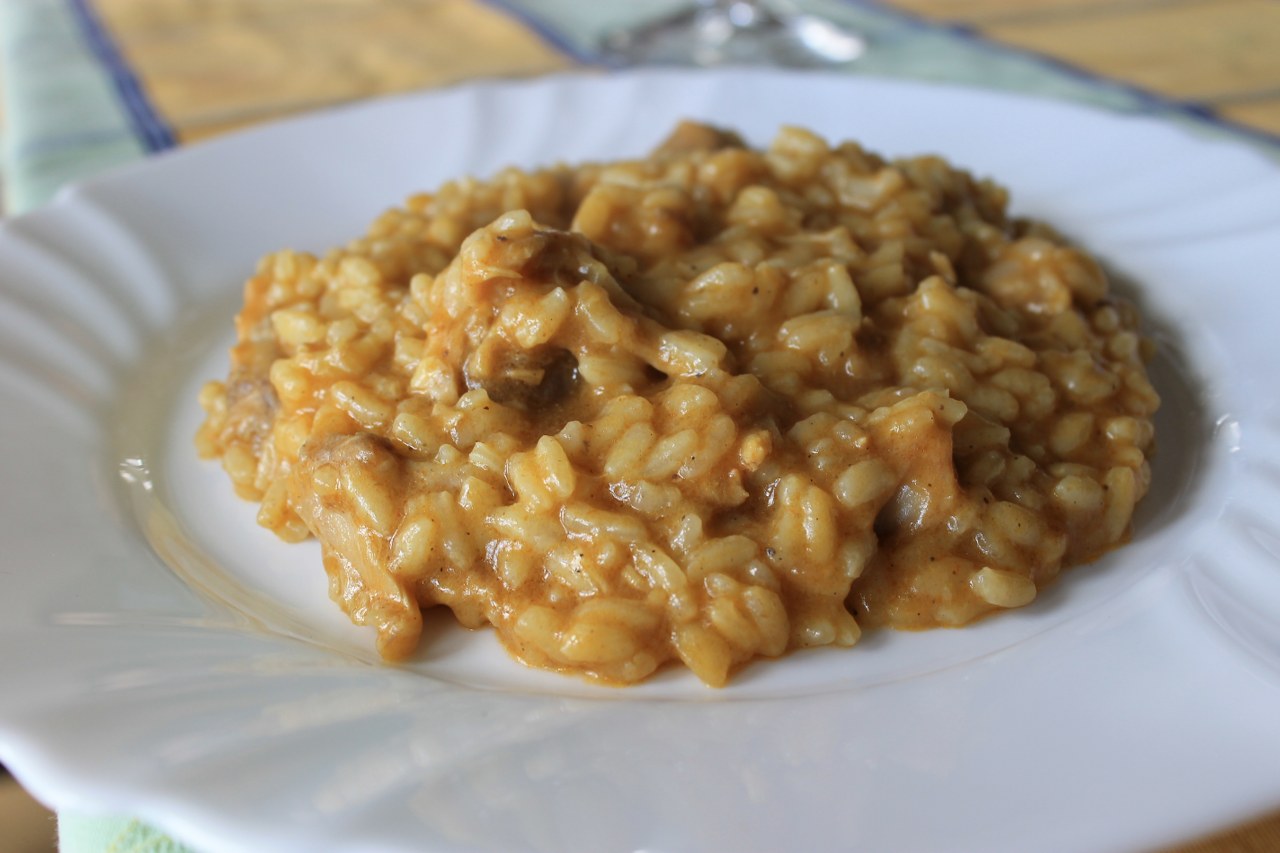 Curry risotto cu pui