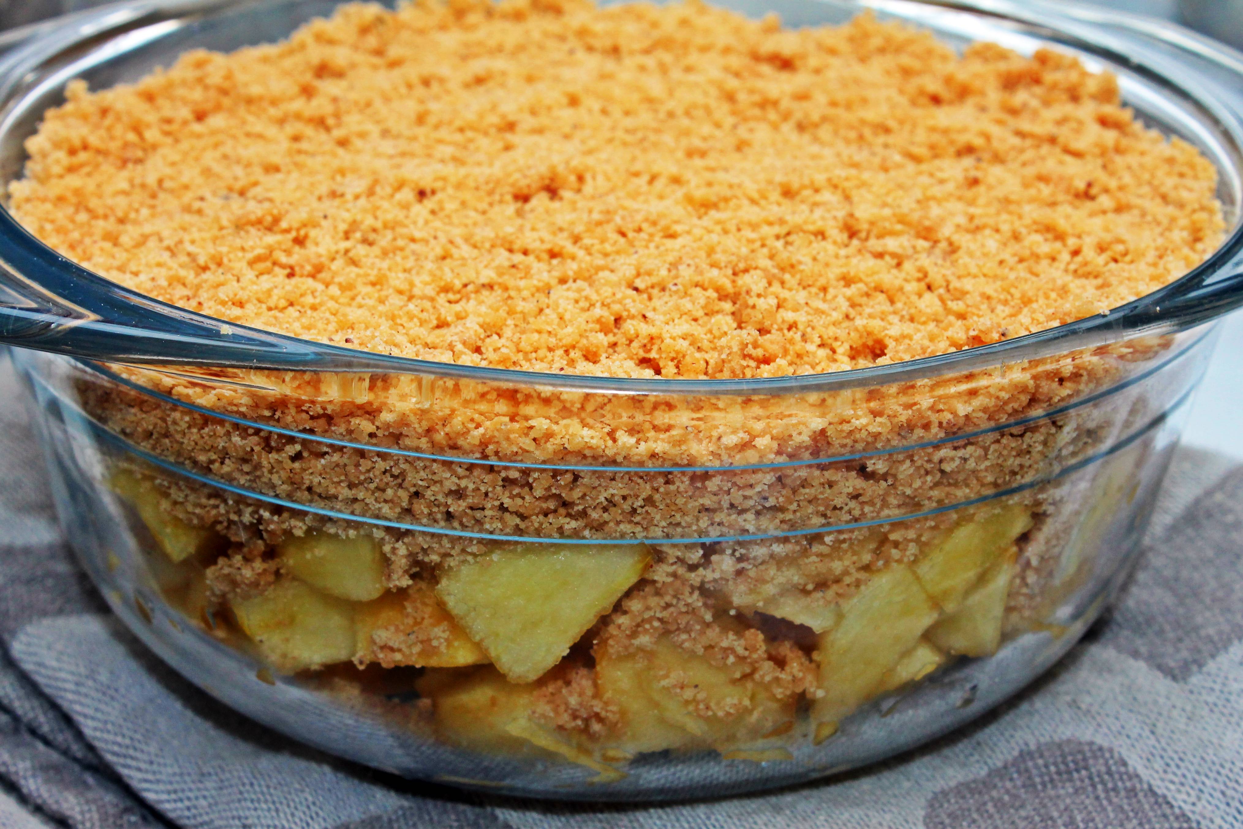 Crumble de mere