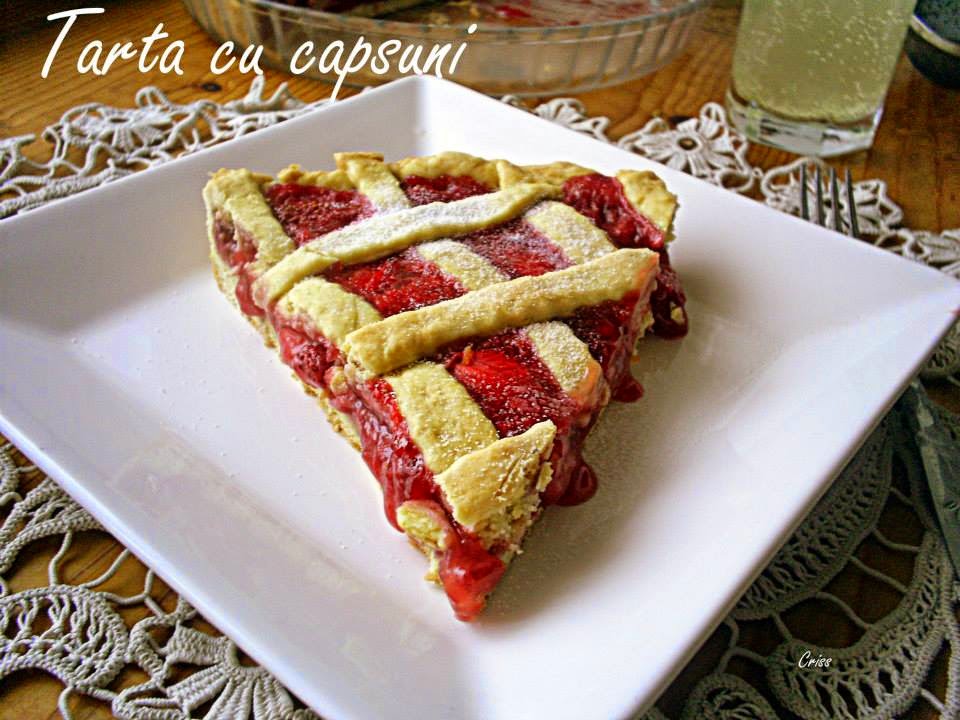 Tarta cu capsuni