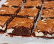 Brownies cu crema de branza-9