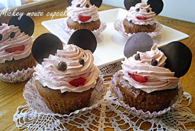 Mickey mouse cupcakes