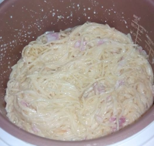 Spaghete Carbonara (multicooker)