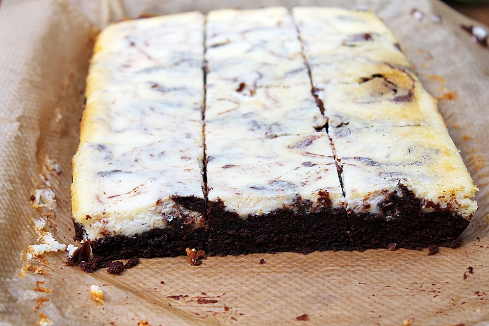 Cheesecake Brownies