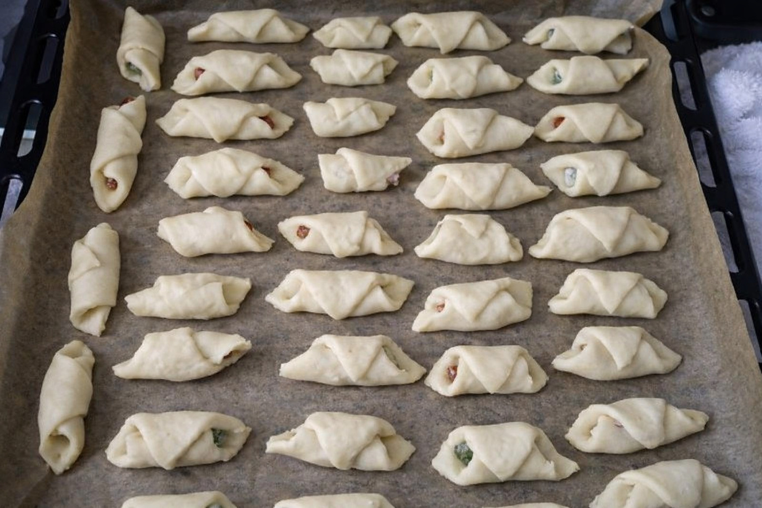 Desert cornulete pufoase cu rahat