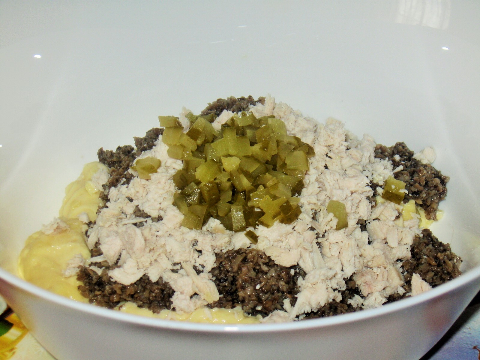 Salata cu ciuperci