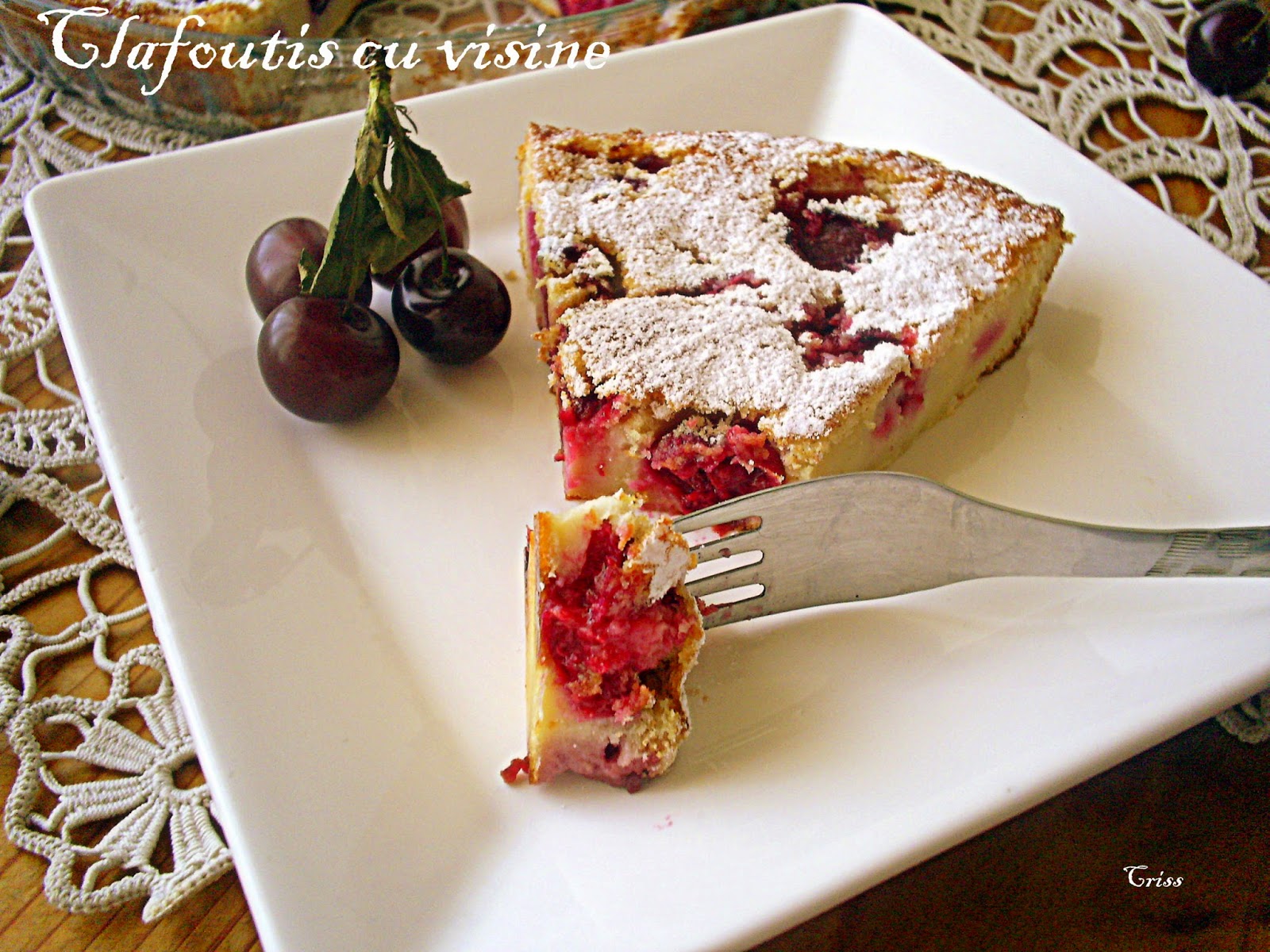 Clafoutis cu visine