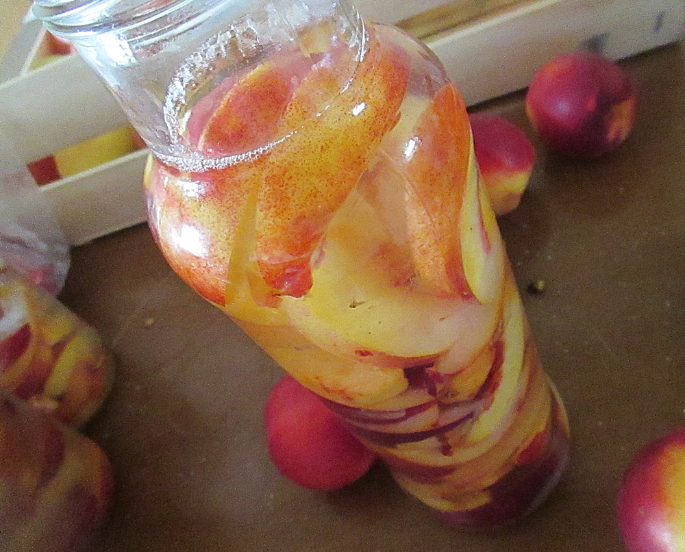 Compot de nectarine