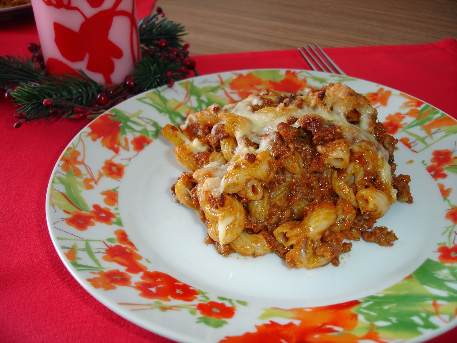 Paste bolognese gratinate