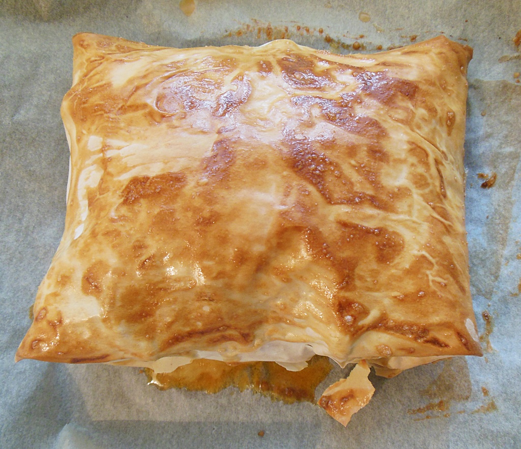 Pachet cu pui si cascaval