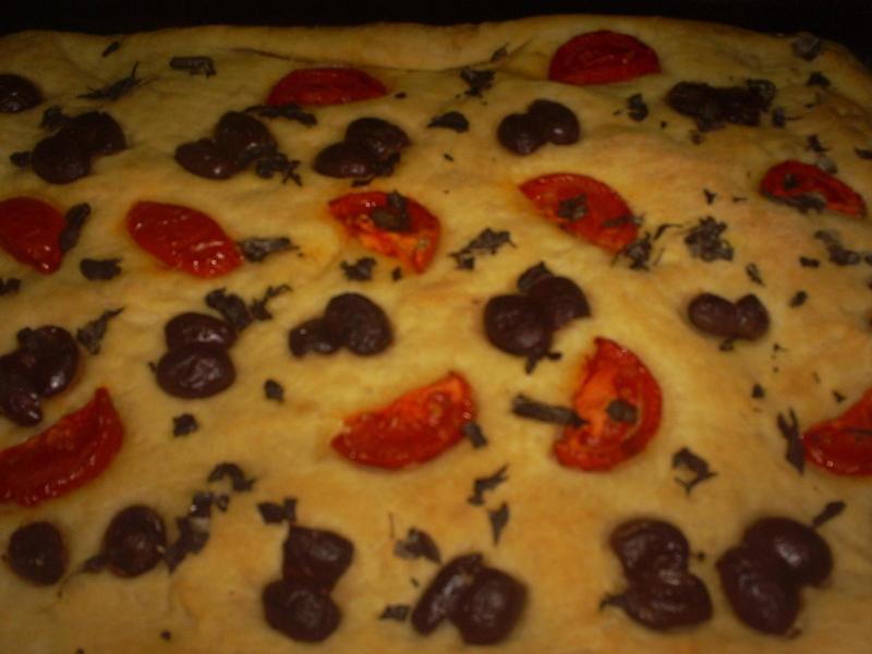 Focaccia de casa italiana