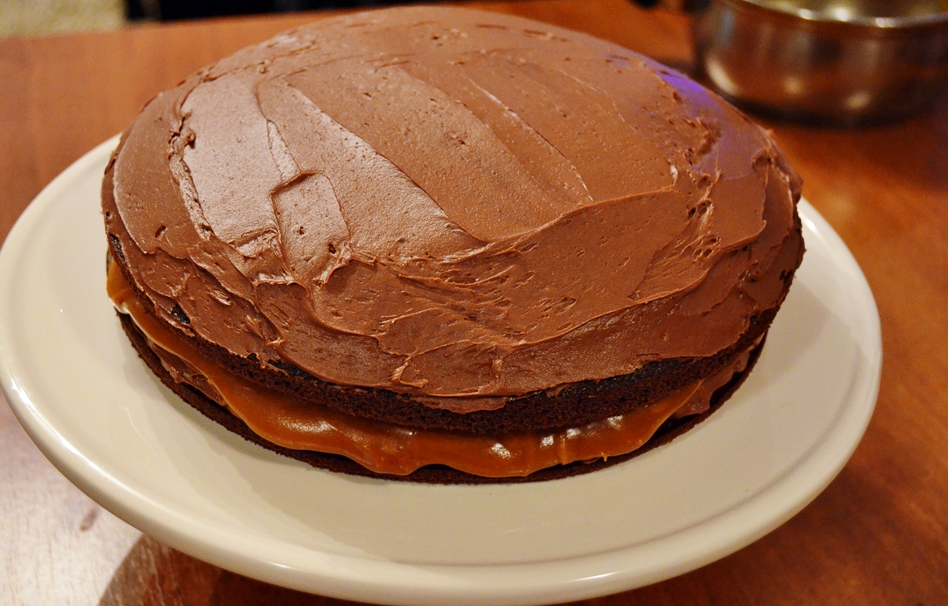 Tort de ciocolata si caramel