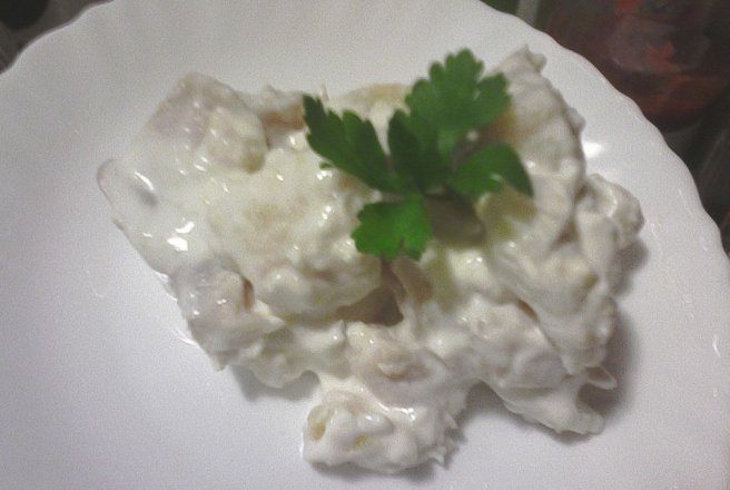 Salata de peste (pangasius)