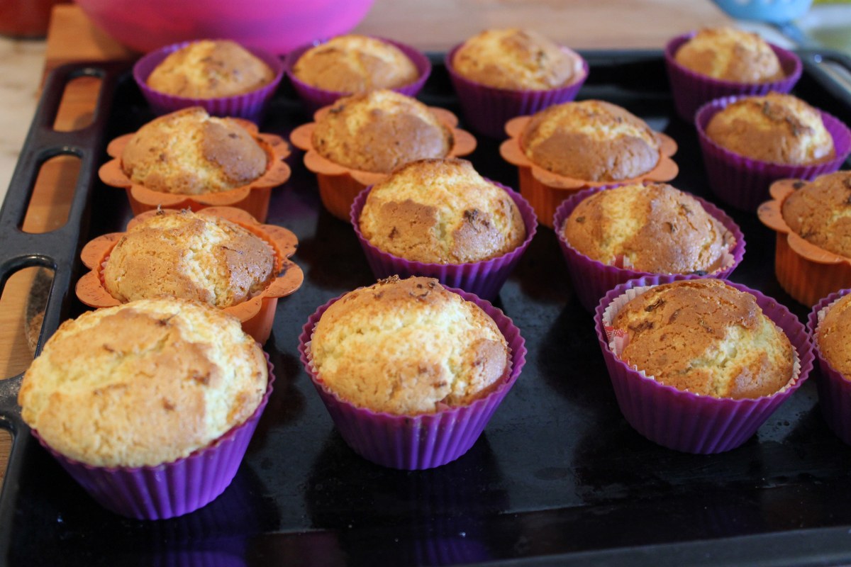 Muffins de lamaie insiropate