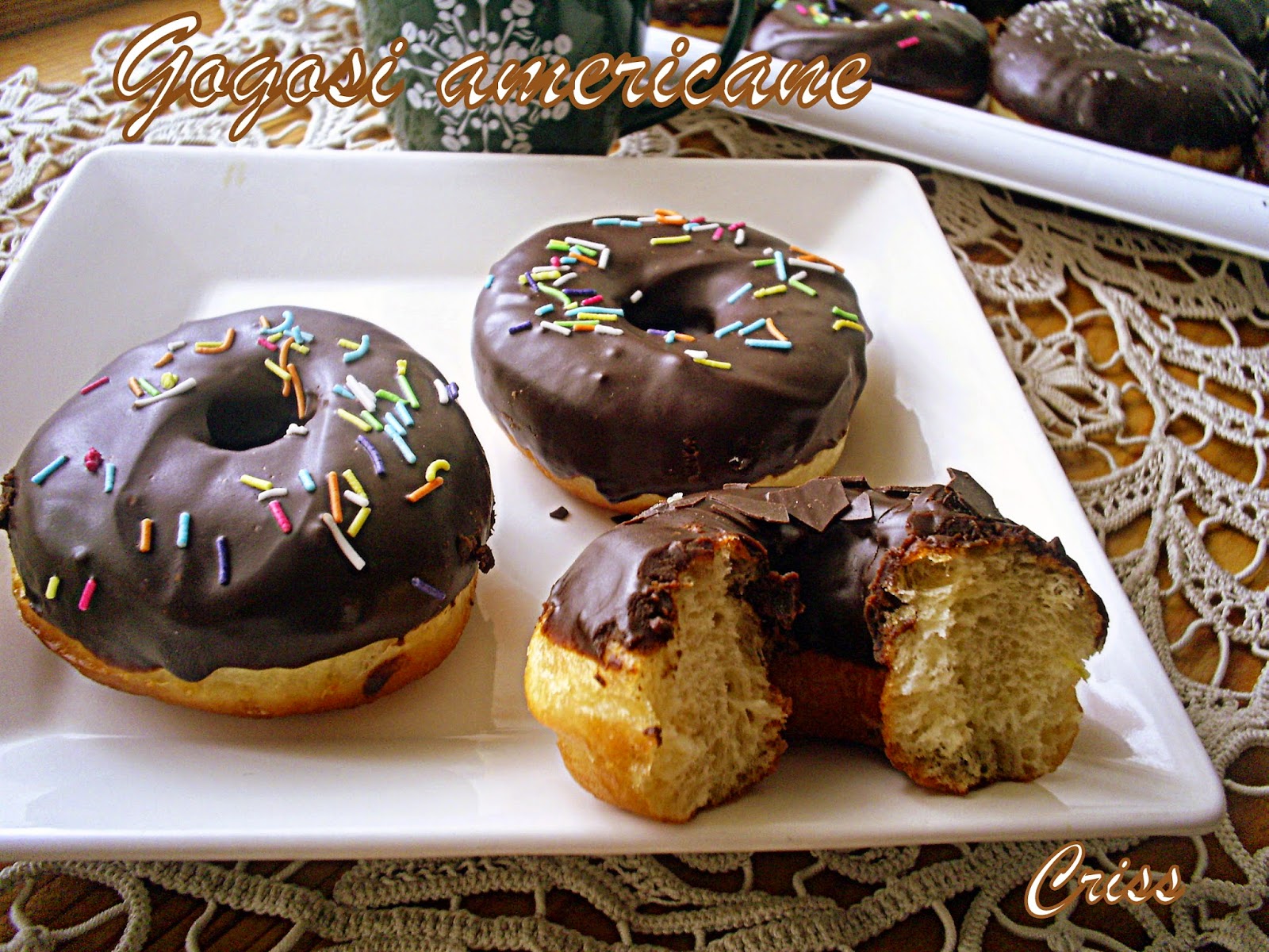 Gogosi americane - Donuts