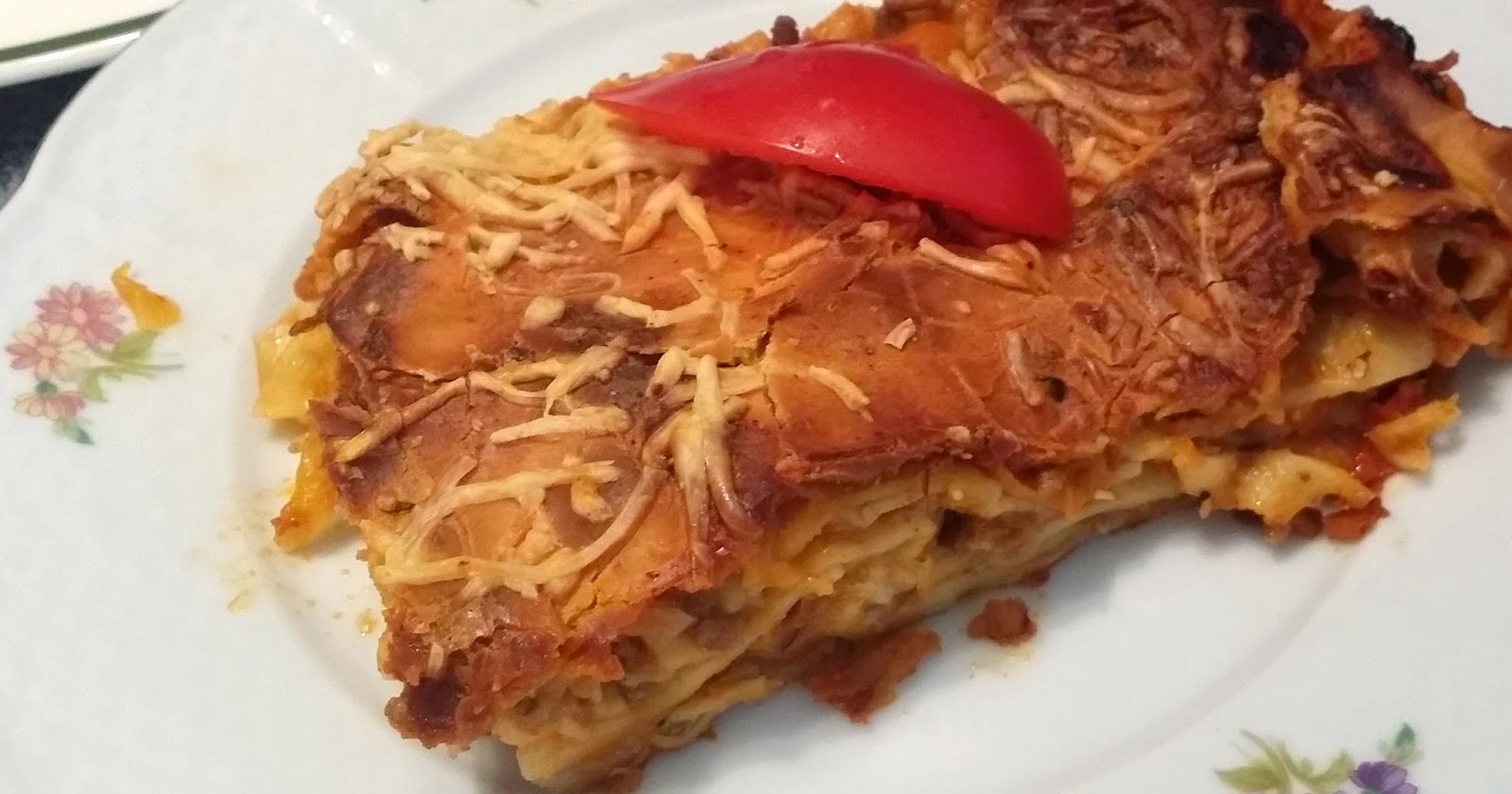 Lasagne Bolognese de Casă