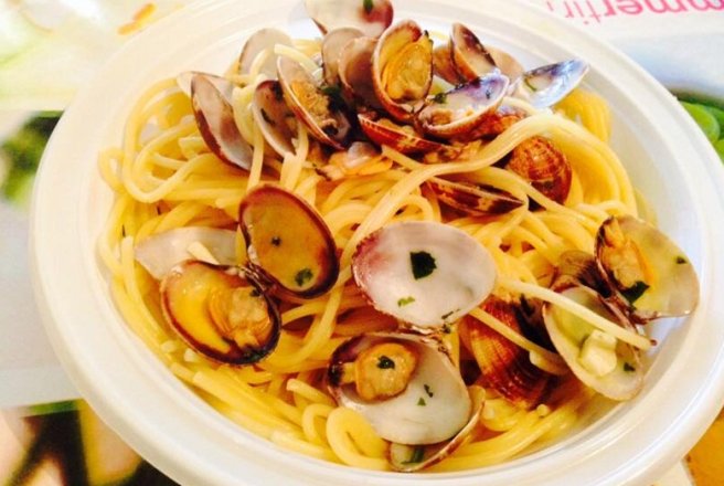 Spaghetti con le vongole