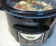 Pui cu legume si orez la slow cooker Crock-Pot Digital 4,7-4