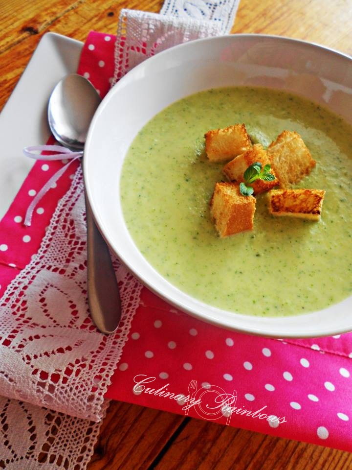 Supă cremă de broccoli, un deliciu plin de vitamine