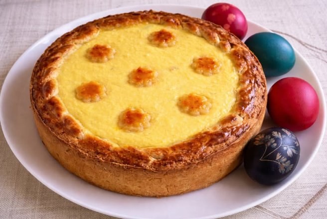 Pasca cu branza dulce