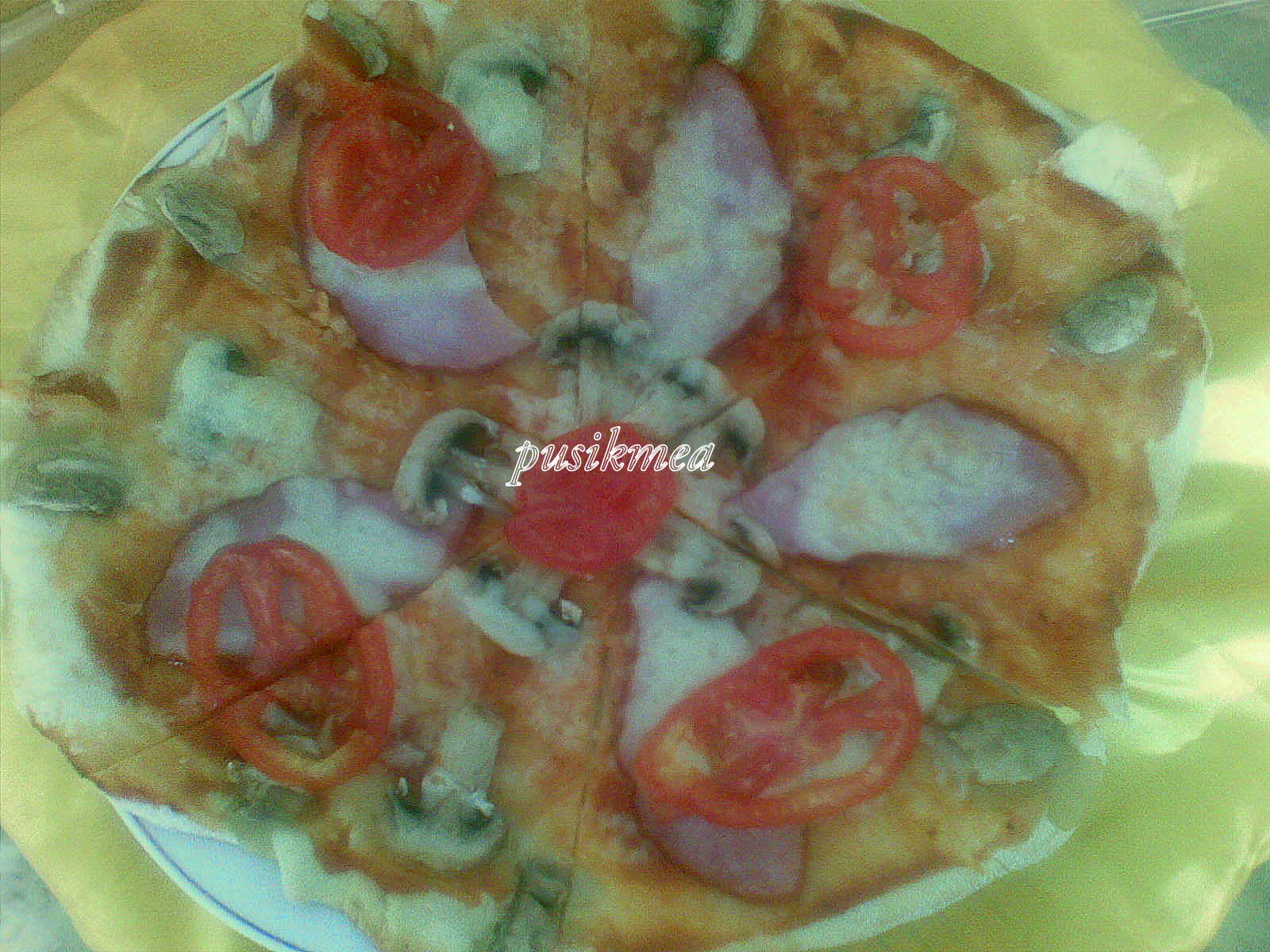 Pizza prosciuto e funghi