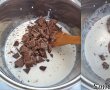 Tort rulada cu crema ganache si bezele-1