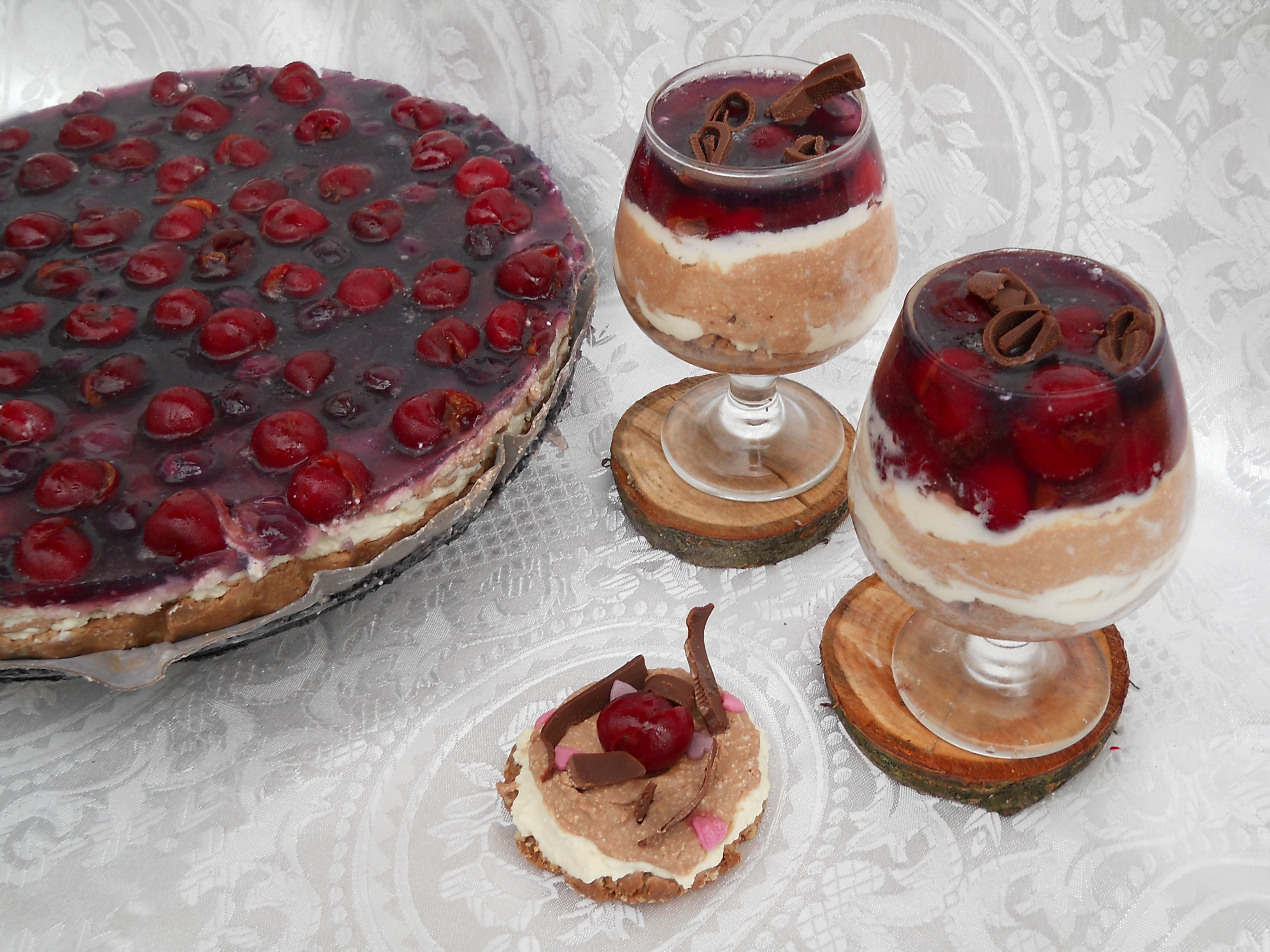 Cheesecake cu ciocolata