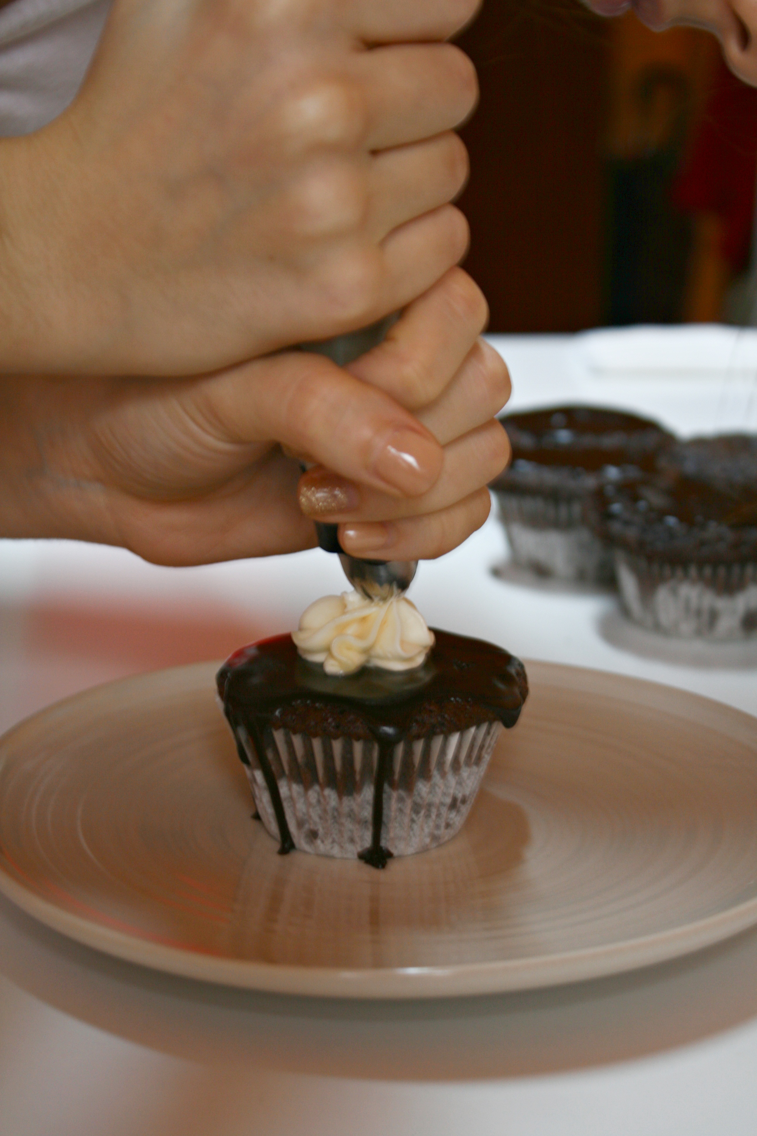 Cupcakes cu ciocolata