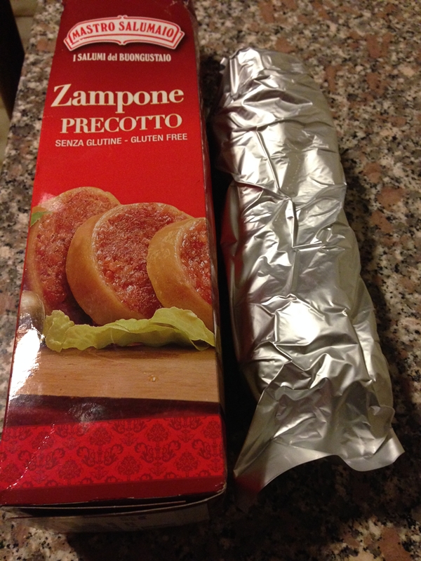 Lenticche con zampone