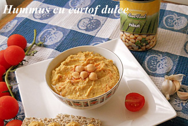 Hummus cu cartof dulce