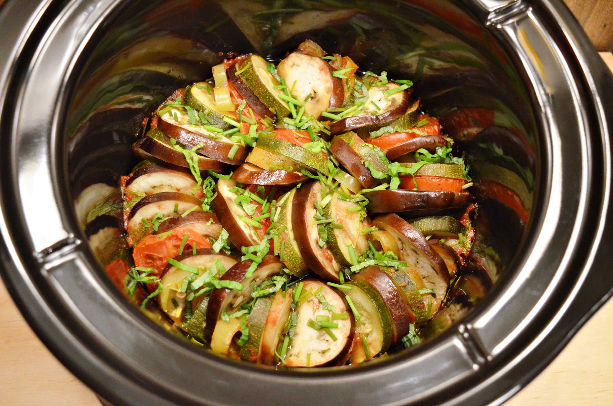 Ratatouille la slow cooker Crock-Pot