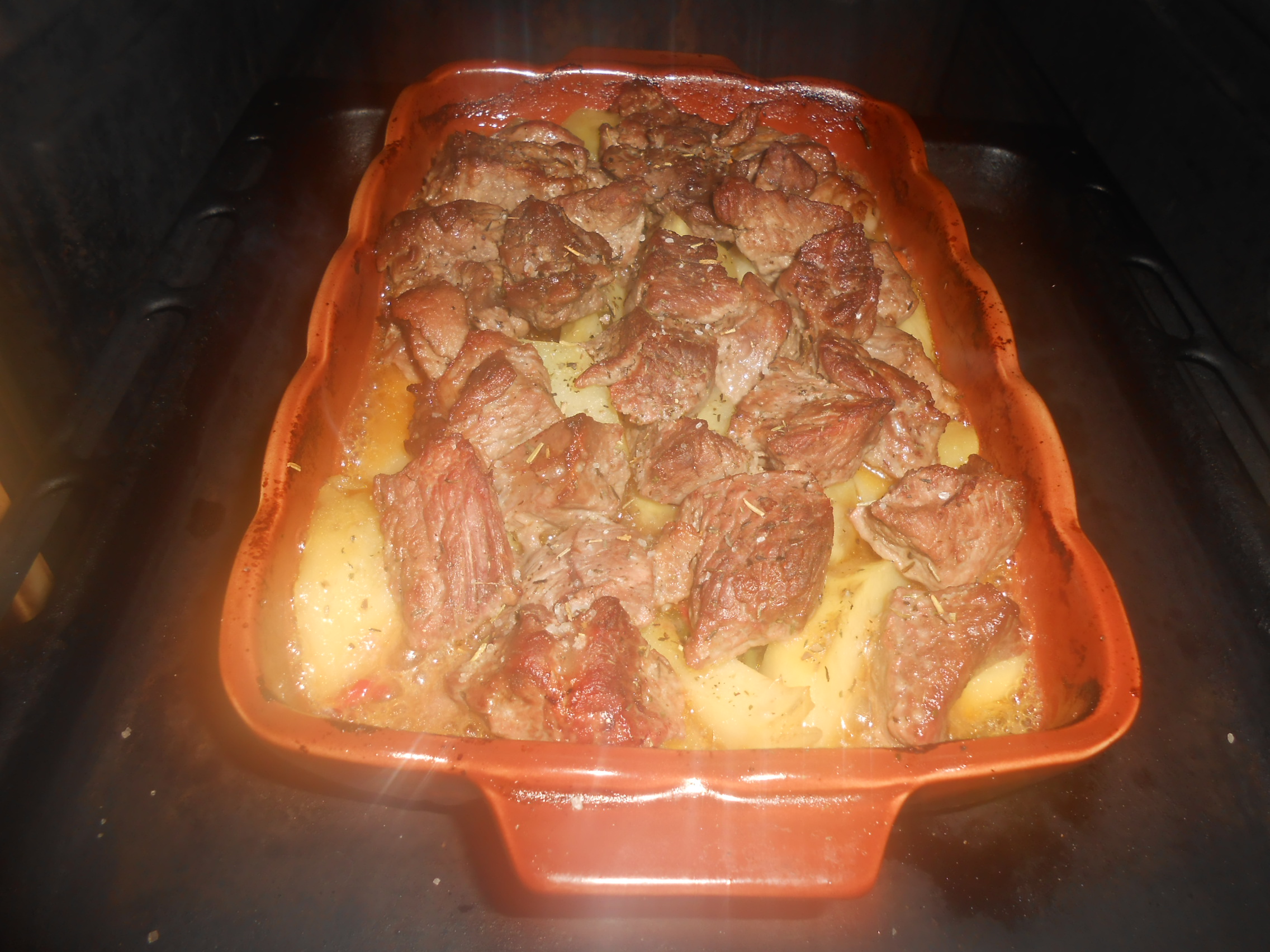 Carne de vitel la cuptor